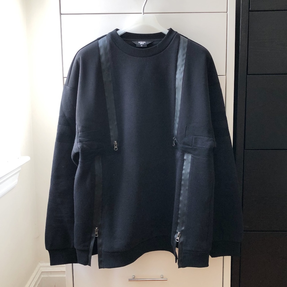 General Idea Men's Sweatshirt with Zips